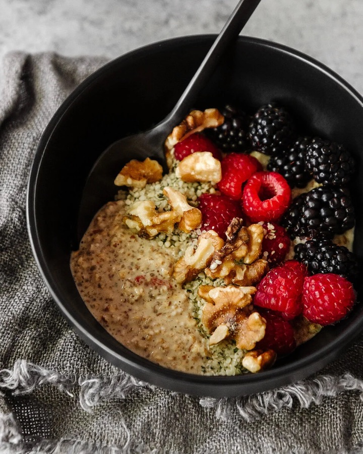 Overnight Oats & Berries
