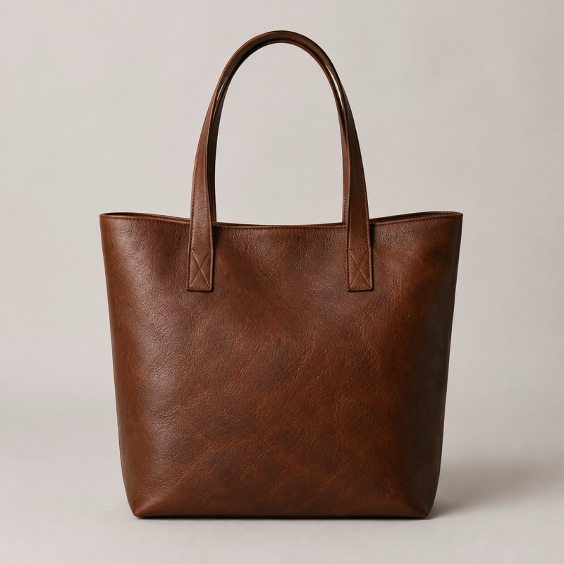 Classic leather tote